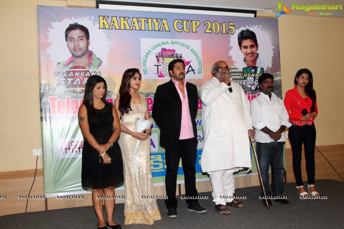 Kakatiya Cup 2015 - Telangana Stars Cricket Team Dress Launch