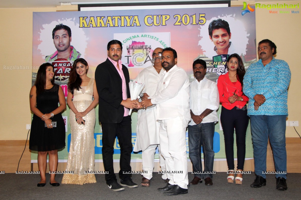 Kakatiya Cup 2015 - Telangana Stars Cricket Team Dress Launch