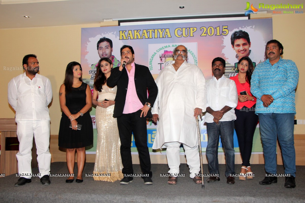 Kakatiya Cup 2015 - Telangana Stars Cricket Team Dress Launch