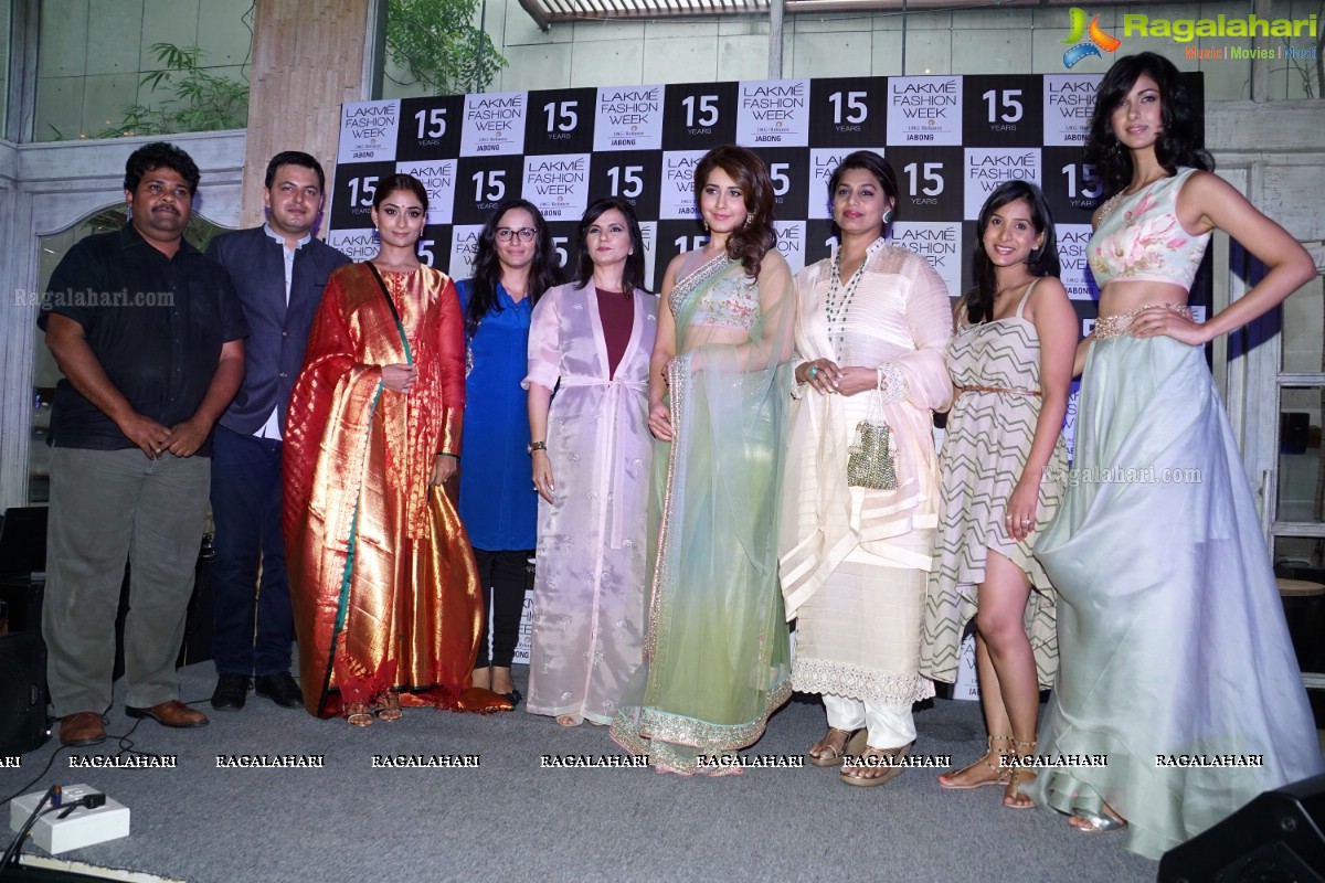 Lakme Fashion Week celebrates 15th Anniversary at N District, Hyderabad