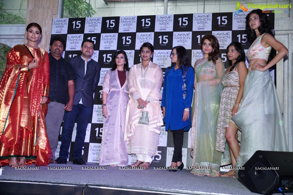 Lakme Fashion Week celebrates 15th Anniversary at N District, Hyderabad