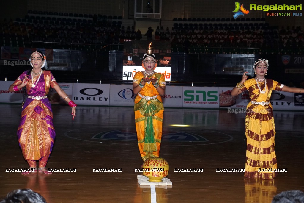 Universal Basketball Alliance inaugurates Pro Basketball League 2015 at Gachibowli Indoor Stadium