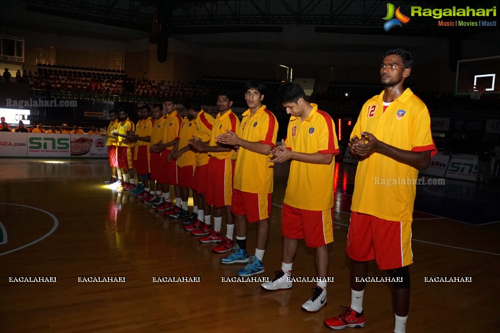 Universal Basketball Alliance inaugurates Pro Basketball League 2015 at Gachibowli Indoor Stadium