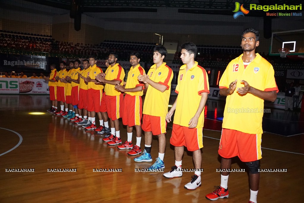 Universal Basketball Alliance inaugurates Pro Basketball League 2015 at Gachibowli Indoor Stadium