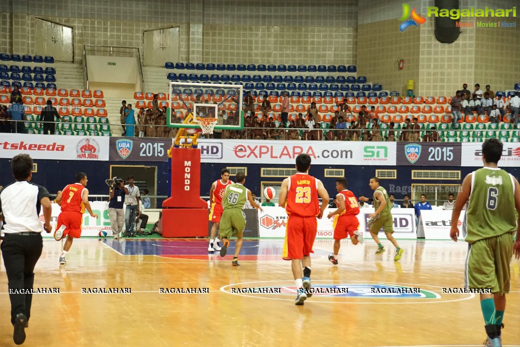 Universal Basketball Alliance inaugurates Pro Basketball League 2015 at Gachibowli Indoor Stadium