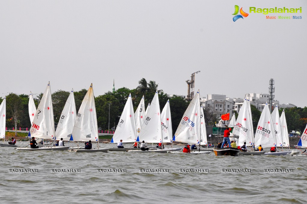 Sania Mirza at 30th Laser Sailing Championship