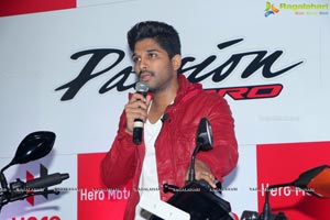 Allu Arjun Hero Motocorp