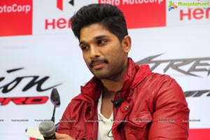 Allu Arjun Hero Motocorp