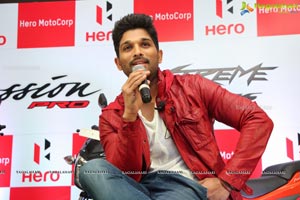 Allu Arjun Hero Motocorp