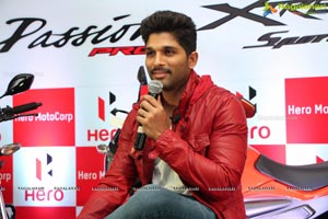 Allu Arjun Hero Motocorp