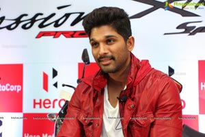 Allu Arjun Hero Motocorp