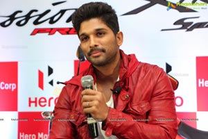 Allu Arjun Hero Motocorp