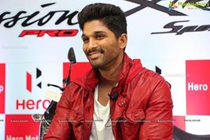 Allu Arjun Hero Motocorp