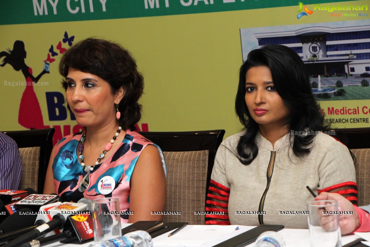 Being Women and BWB Telangana's 1st Women's Car Rally Press Meet