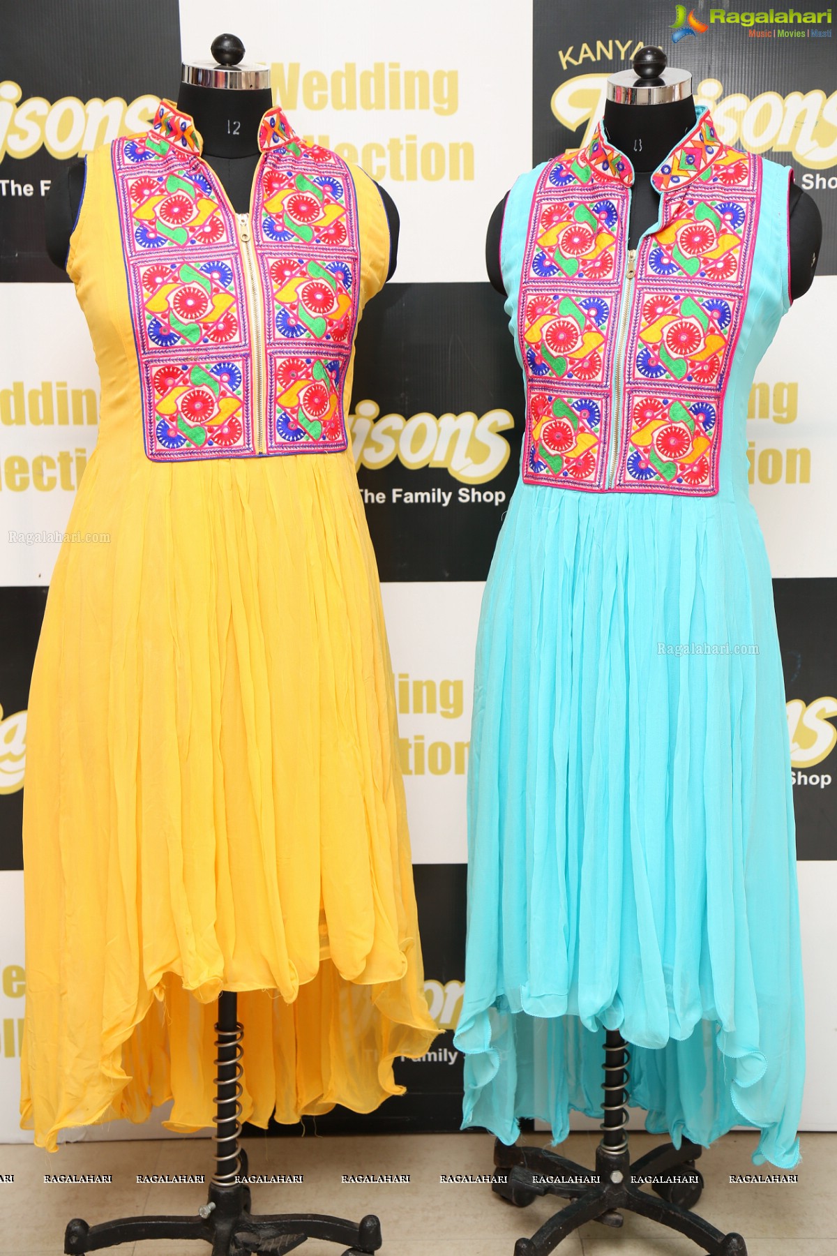 Kanyaa Rajsons - Biggest and Hautest Fashion Hub launches Wide Collection in Hyderabad