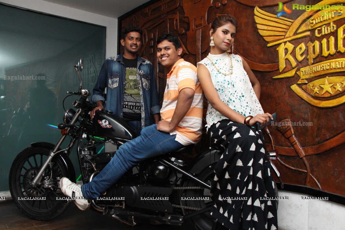 Bikers Party at Club Republic with Fashion Show by Chocolate Boy