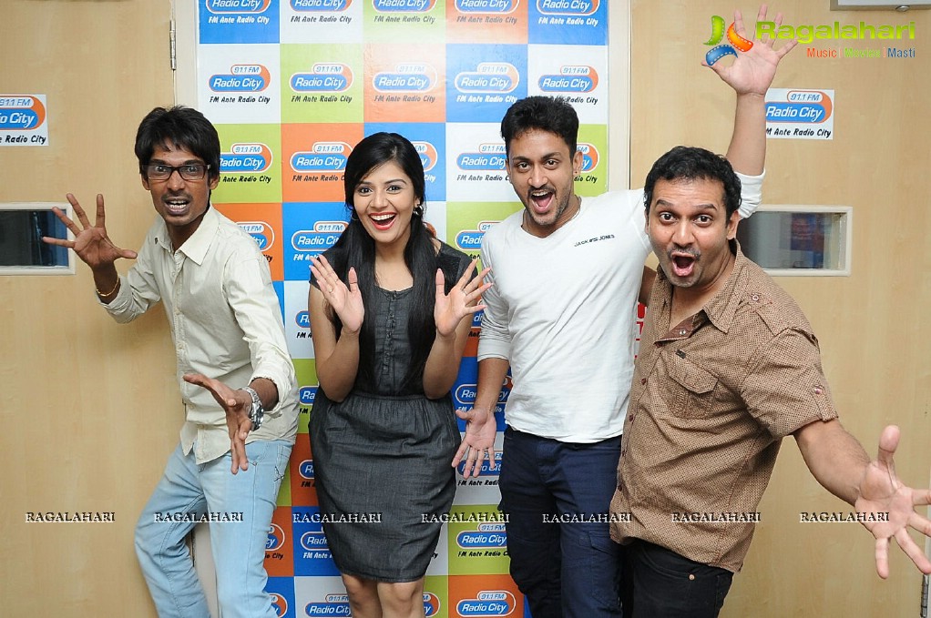 Dhanalakshmi Talupu Tadithey Team at Radio City