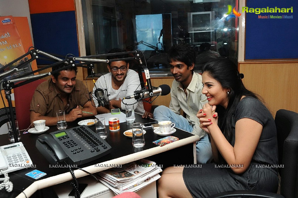 Dhanalakshmi Talupu Tadithey Team at Radio City