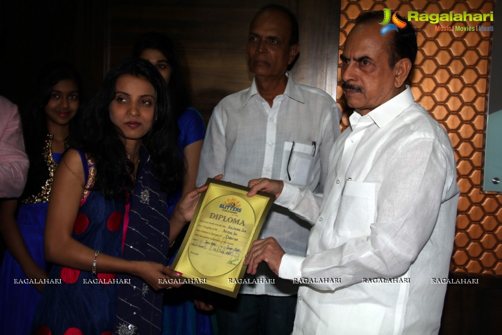 Certificate Presentation to Students of Glitters Film Academy by Deputy CM Md.Ali 