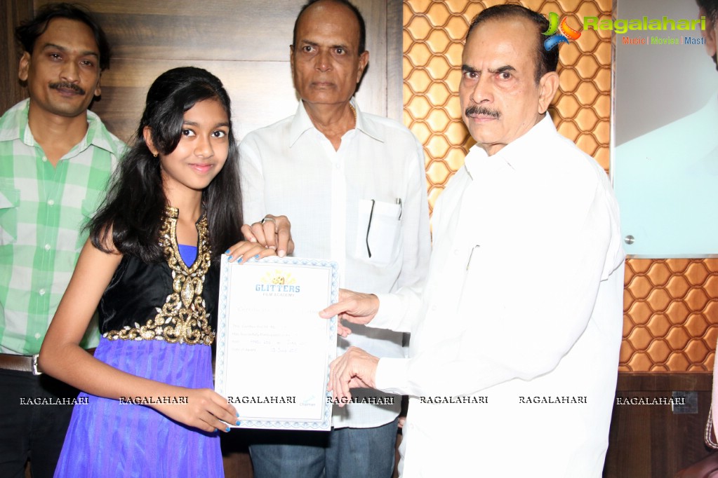 Certificate Presentation to Students of Glitters Film Academy by Deputy CM Md.Ali 