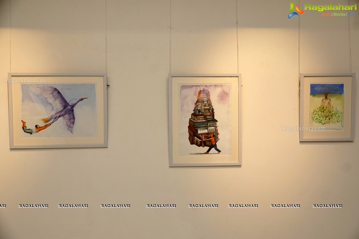 When I fall, I fly - An Exhibition at Kalakriti Art Gallery