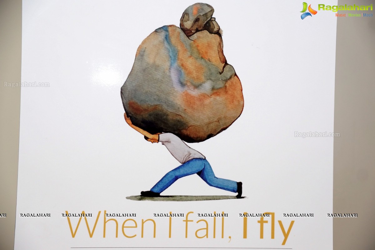 When I fall, I fly - An Exhibition at Kalakriti Art Gallery