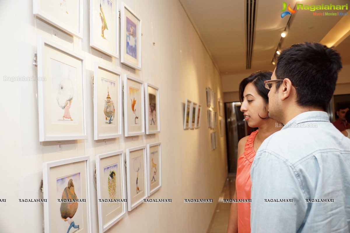 When I fall, I fly - An Exhibition at Kalakriti Art Gallery
