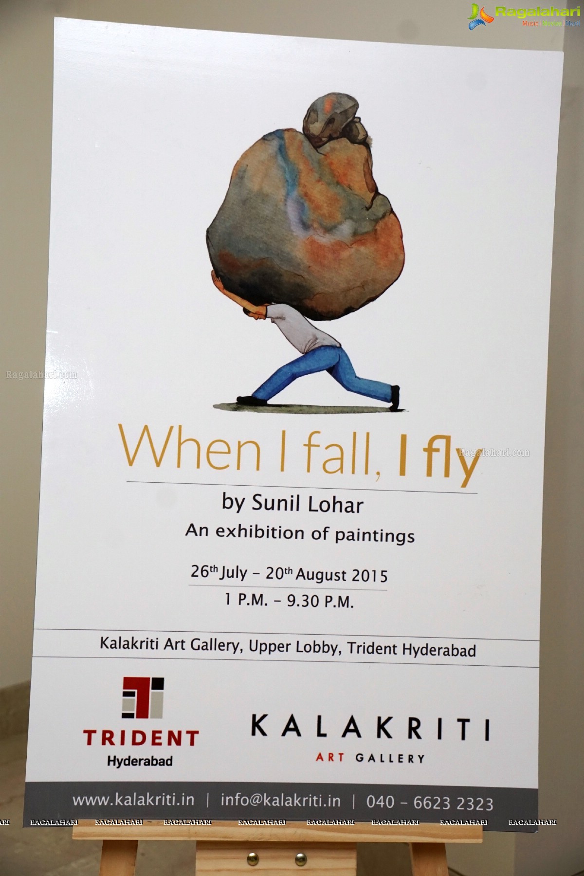 When I fall, I fly - An Exhibition at Kalakriti Art Gallery