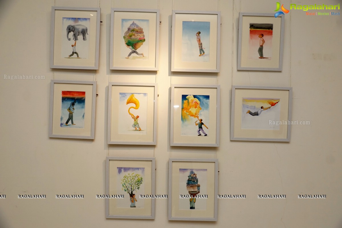 When I fall, I fly - An Exhibition at Kalakriti Art Gallery