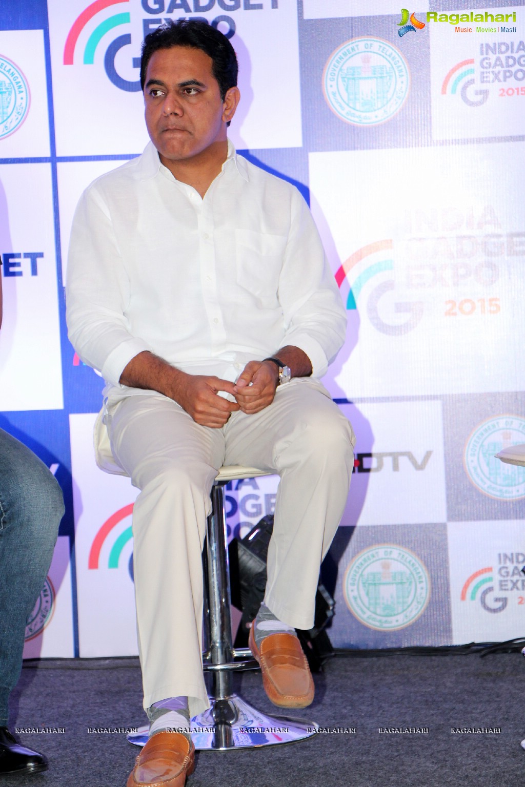 The Second Edition of the Indian Gadget Expo (IGE) Curtain Rasier in Hyderabad