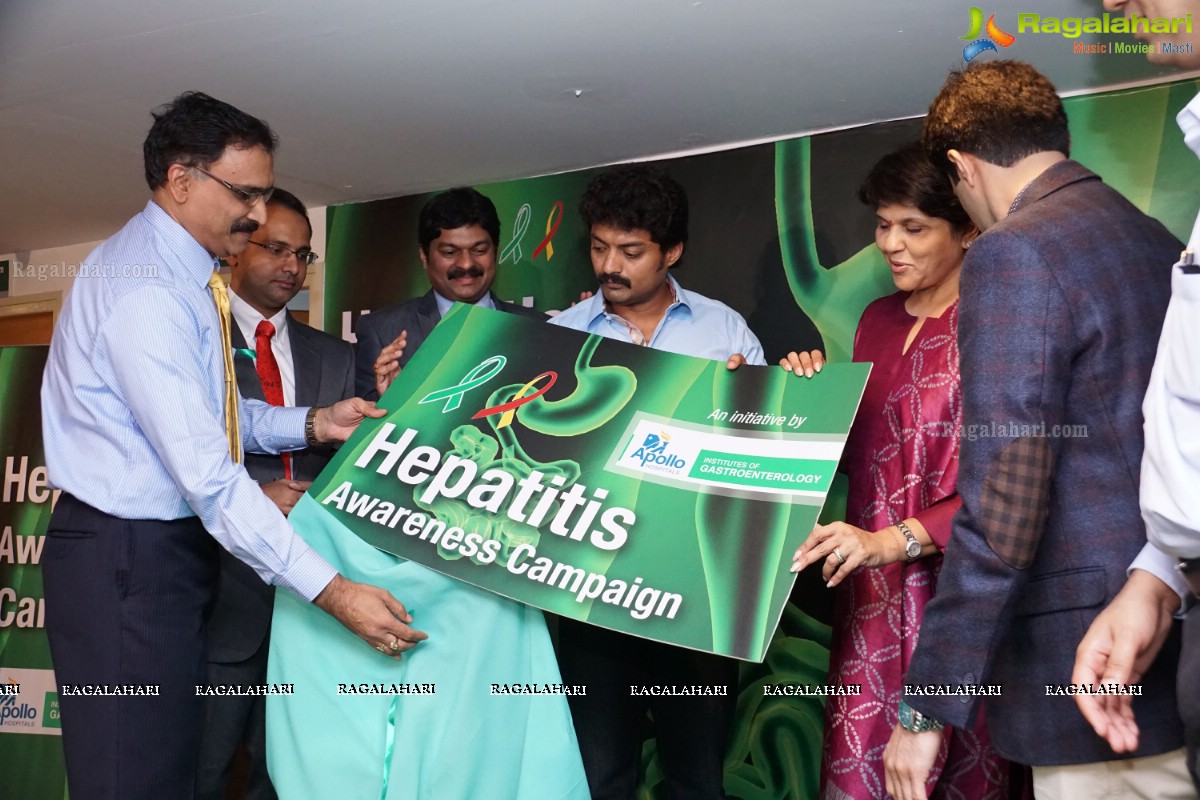 Kalyan Ram & Sangita Reddy launches Apollo Hospitals Hepatitis Awareness Campaign