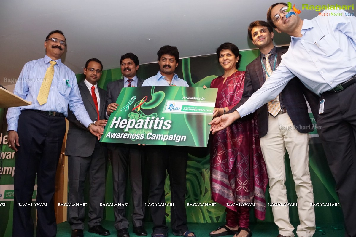 Kalyan Ram & Sangita Reddy launches Apollo Hospitals Hepatitis Awareness Campaign