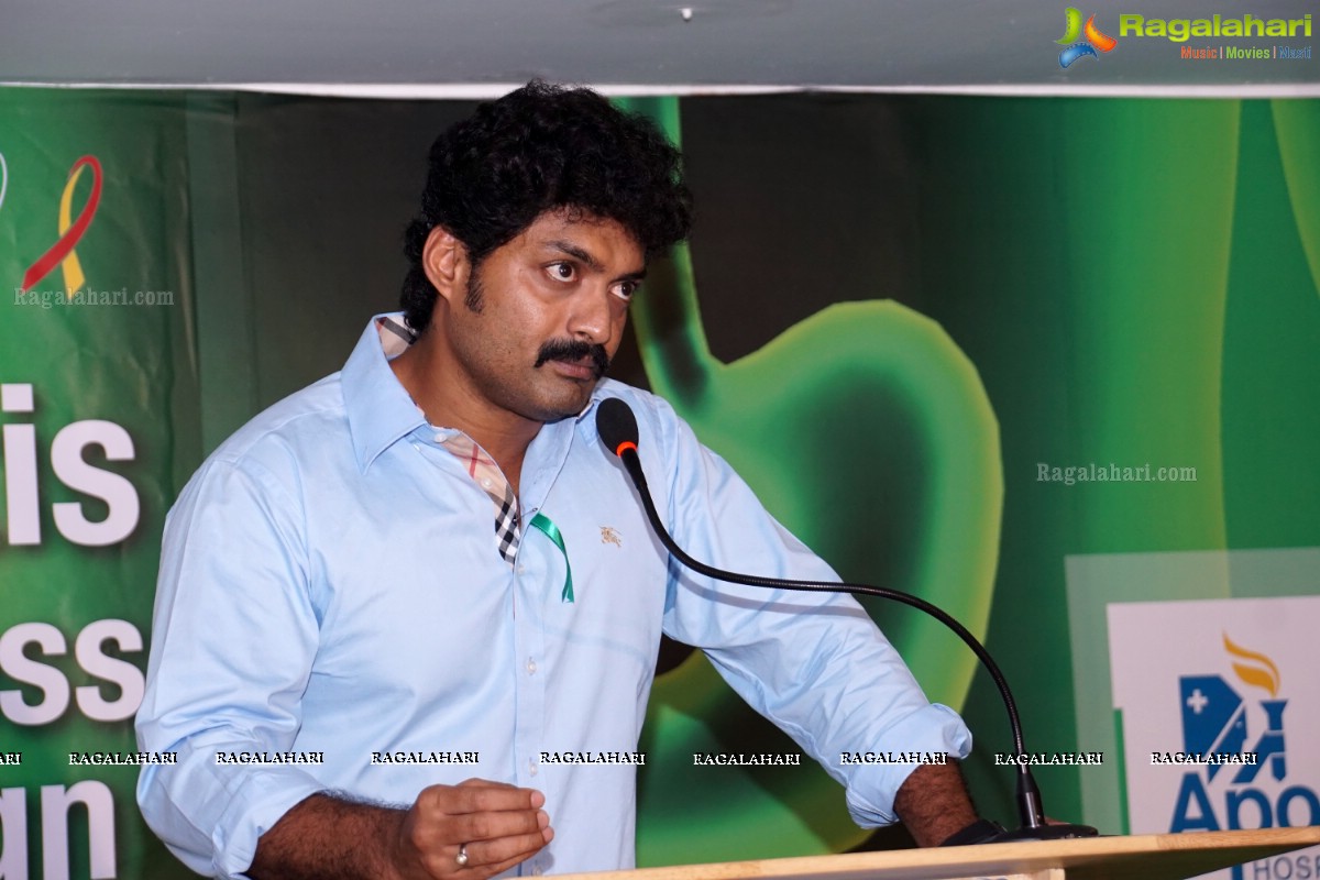 Kalyan Ram & Sangita Reddy launches Apollo Hospitals Hepatitis Awareness Campaign