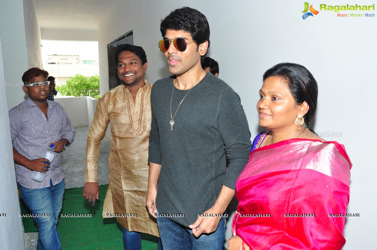 Allu Sirish launches Lush Salon