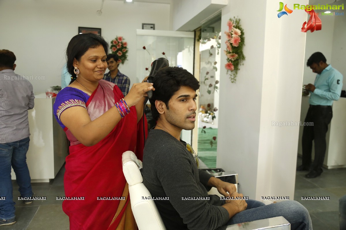 Allu Sirish launches Lush Salon