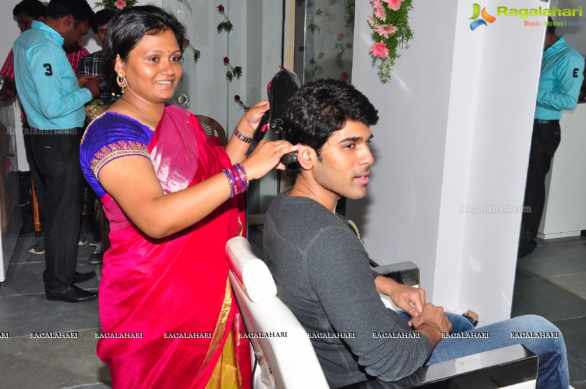 Allu Sirish launches Lush Salon