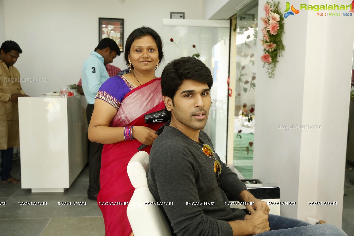 Allu Sirish launches Lush Salon