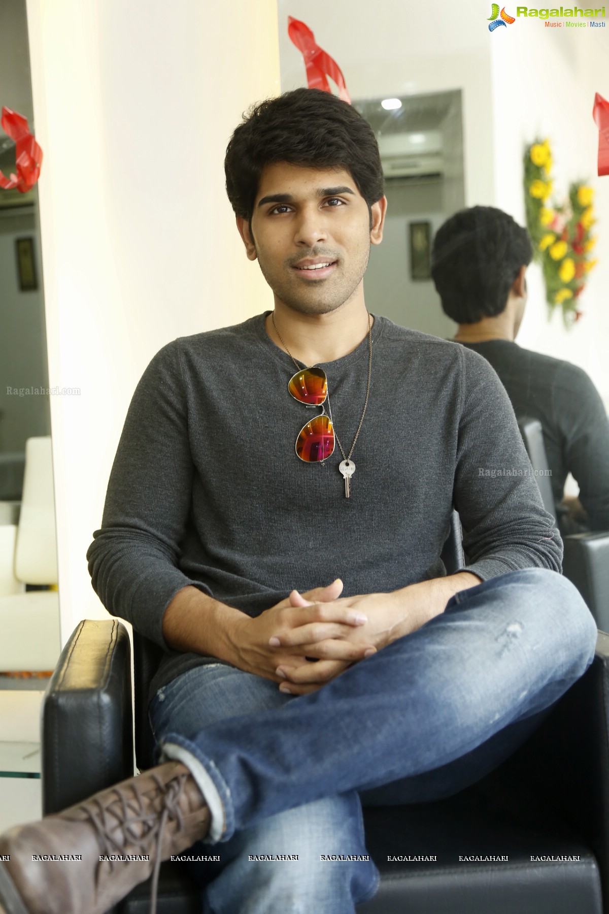 Allu Sirish launches Lush Salon