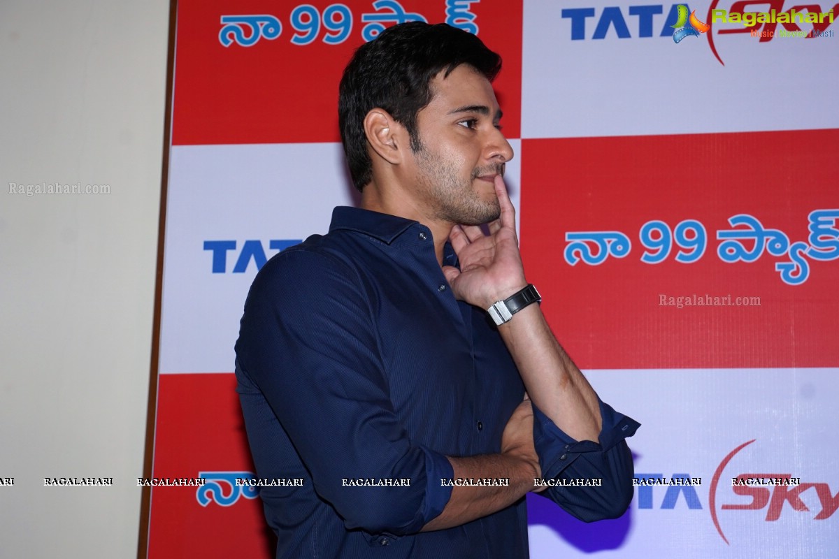 Superstar Mahesh Babu at Tata Sky Success Event