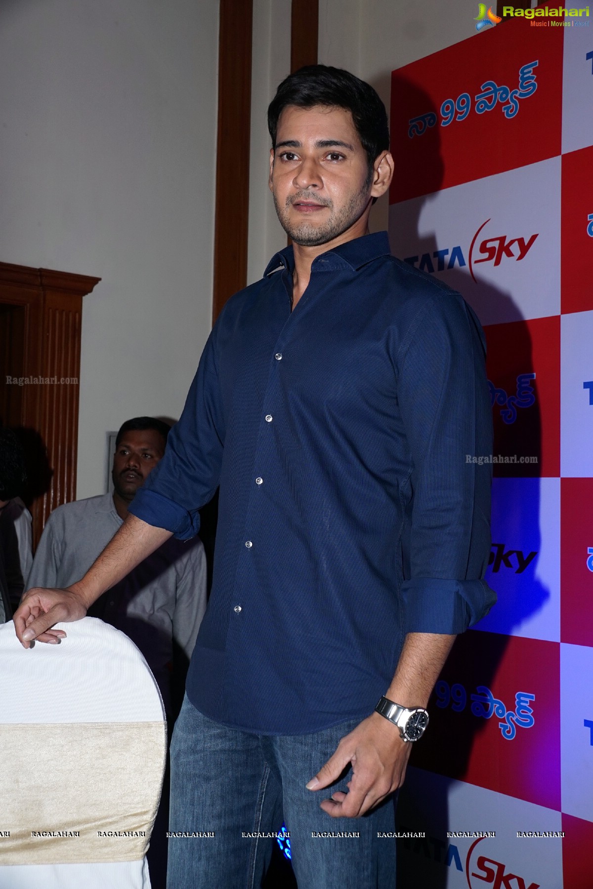 Superstar Mahesh Babu at Tata Sky Success Event