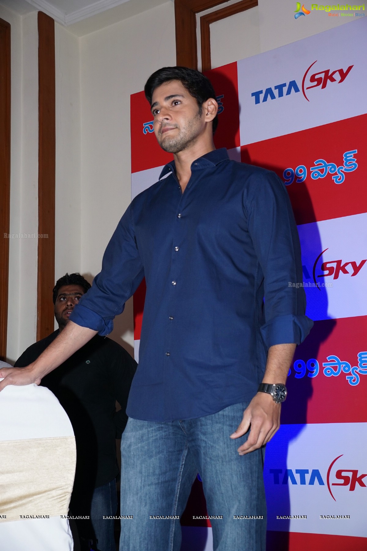 Superstar Mahesh Babu at Tata Sky Success Event