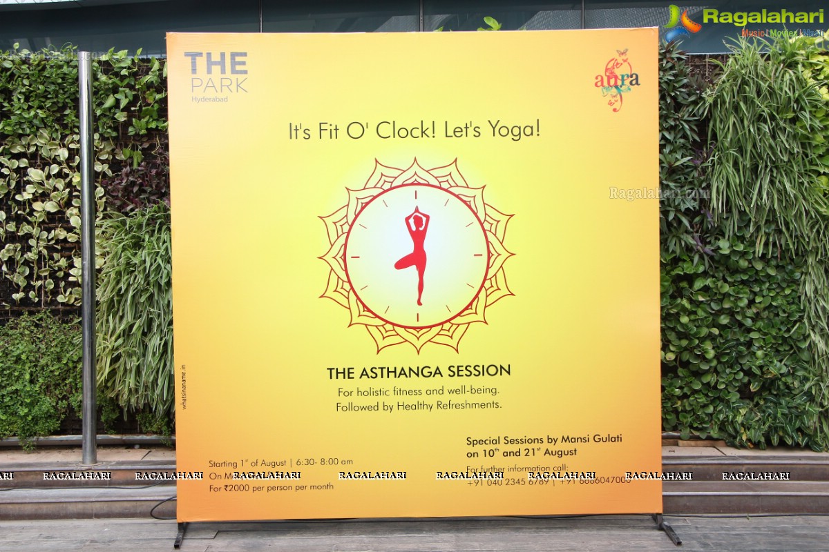 Mansi Gulatis Yoga and Mindfulness Book Launch at The Park