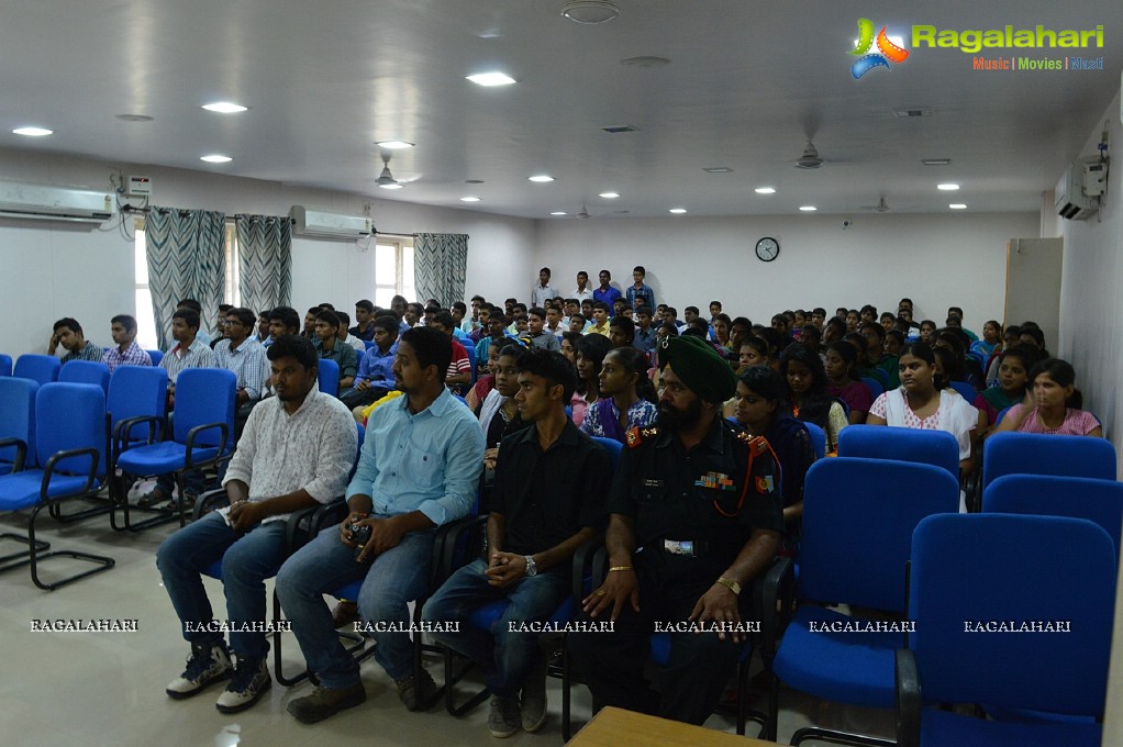 NCC Raising Day Celebrations at Bhavan's Vivekananda College