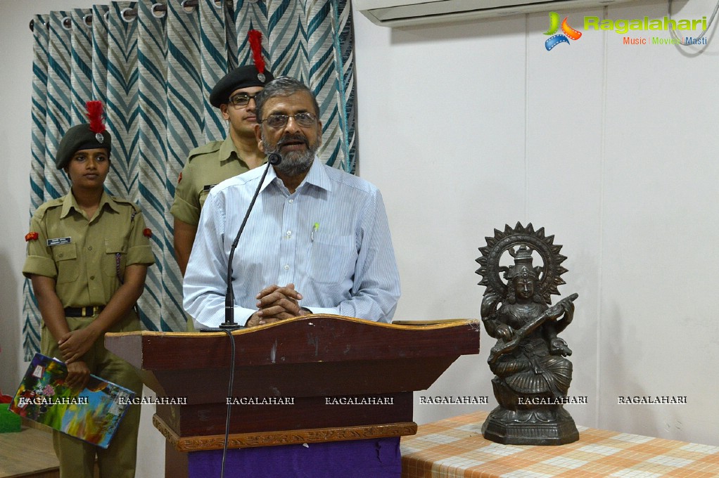 NCC Raising Day Celebrations at Bhavan's Vivekananda College