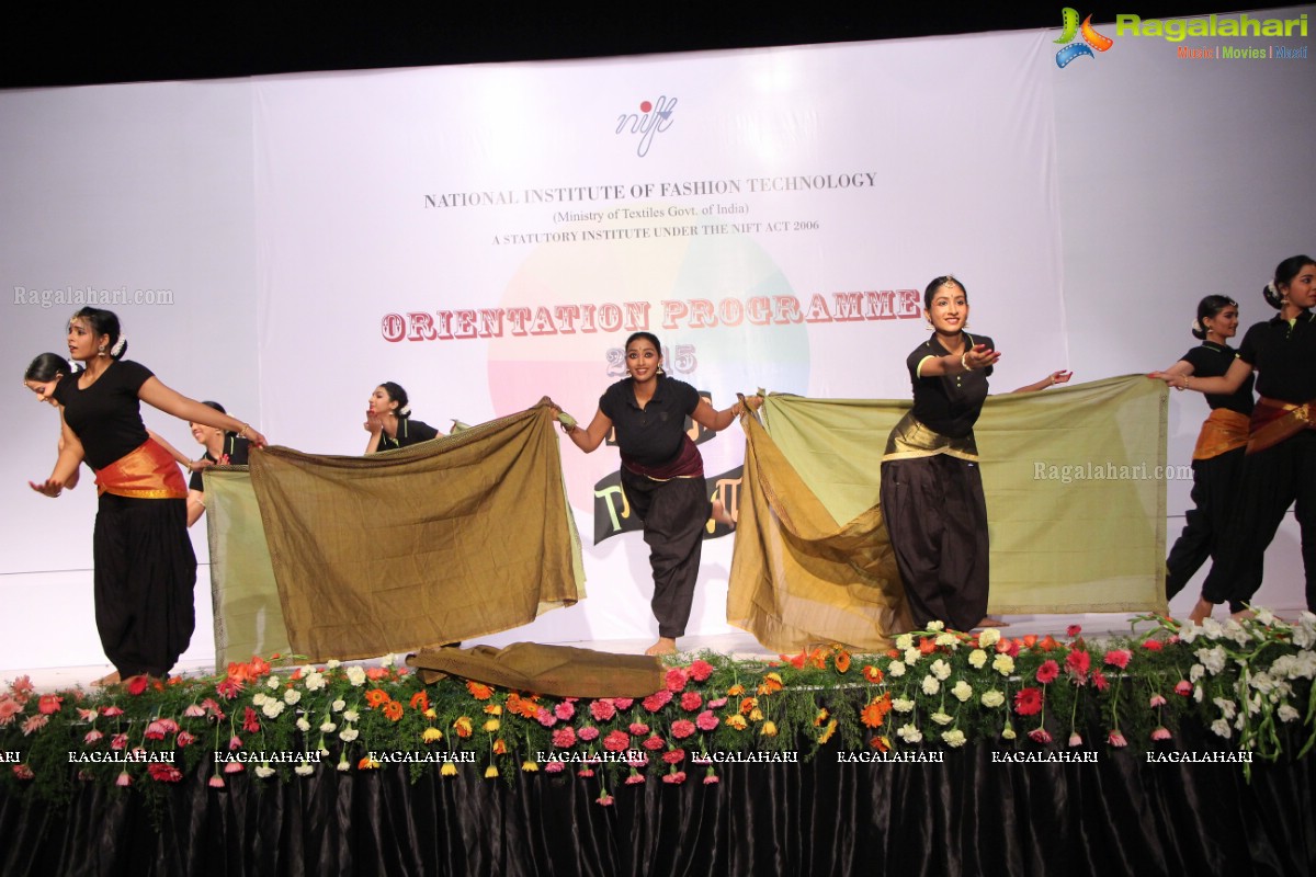 Inauguration of NIFT Orientation Day Programme 2015 for Freshers at NIFT, Hyderabad