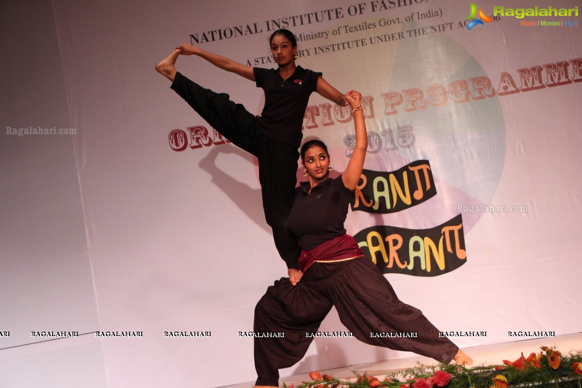 Inauguration of NIFT Orientation Day Programme 2015 for Freshers at NIFT, Hyderabad