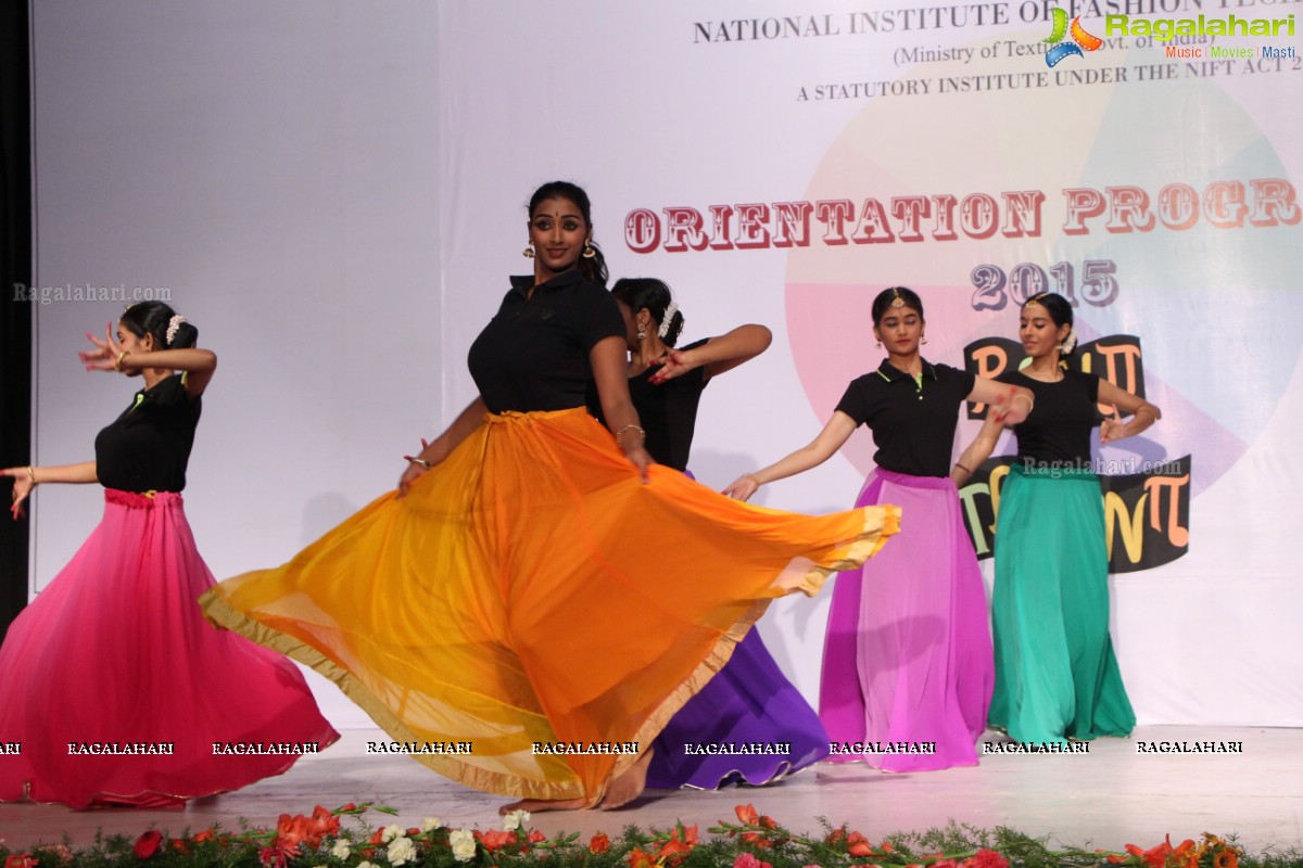 Inauguration of NIFT Orientation Day Programme 2015 for Freshers at NIFT, Hyderabad