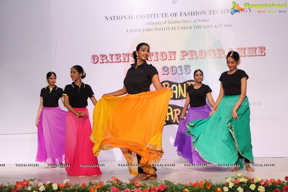 Inauguration of NIFT Orientation Day Programme 2015 for Freshers at NIFT, Hyderabad