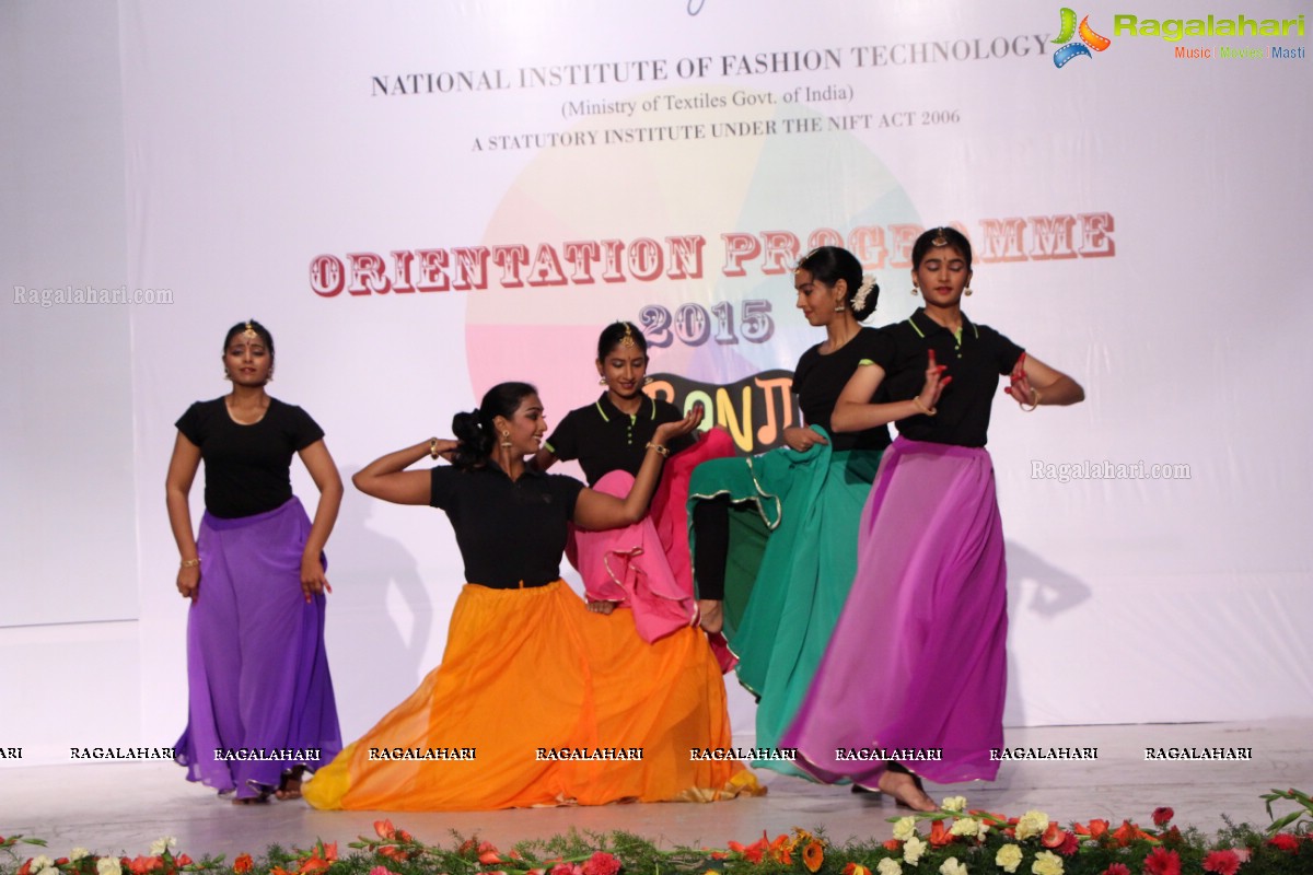 Inauguration of NIFT Orientation Day Programme 2015 for Freshers at NIFT, Hyderabad