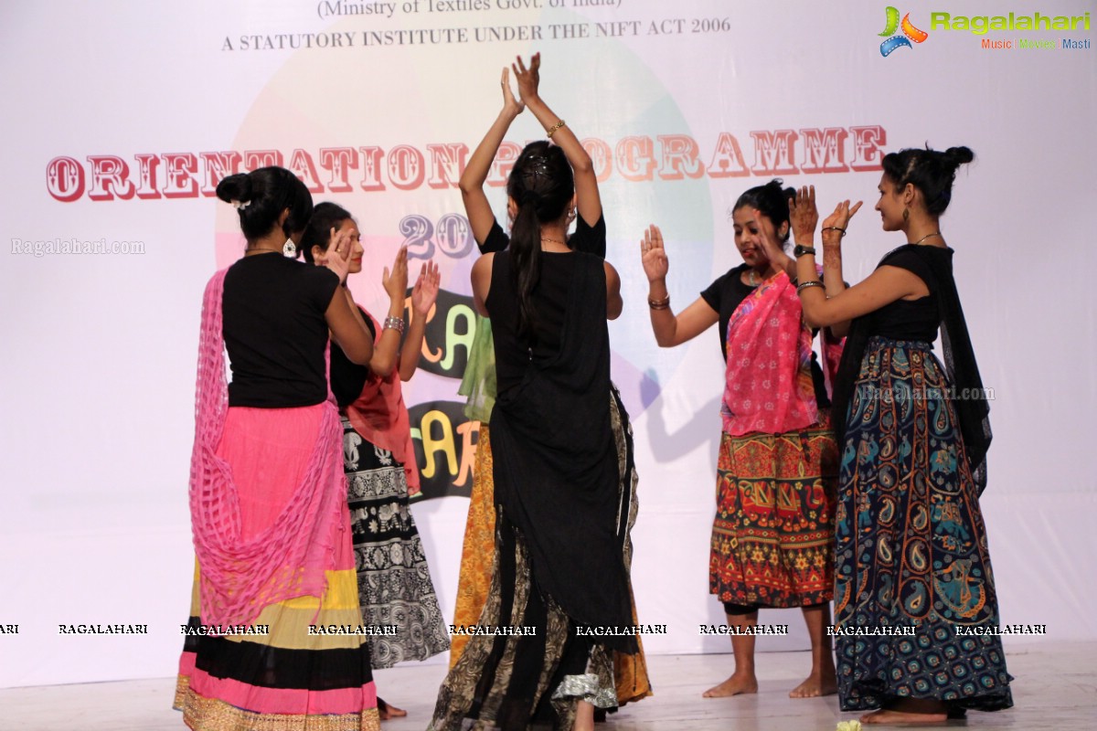 Inauguration of NIFT Orientation Day Programme 2015 for Freshers at NIFT, Hyderabad